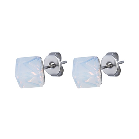 Пусеты Fiore Luna,  White, SWE2127/2 W S